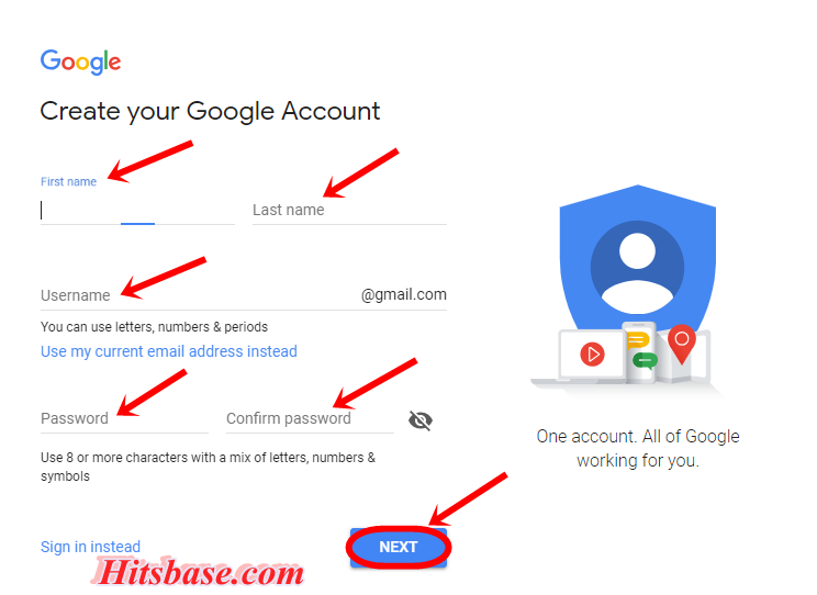 How To sign up Gmail Acconut Free