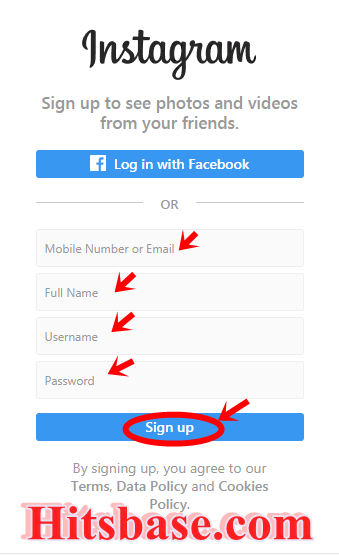 How To Sign Up To Instagram Account for Free