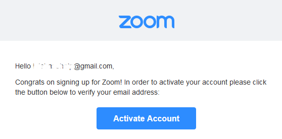 Zoom Sign Up Account