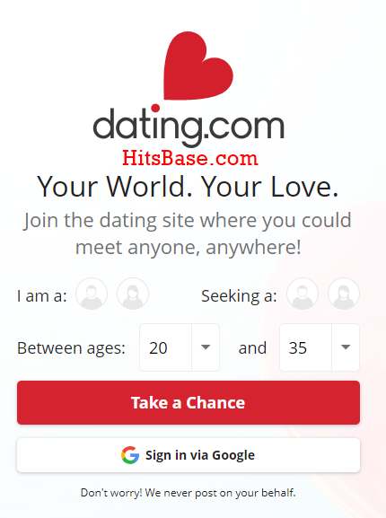 dating.com registration