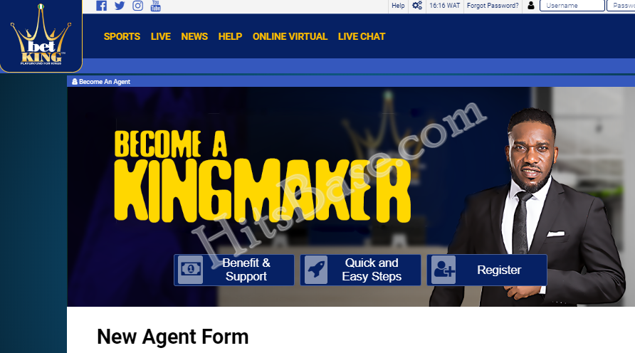 BetKing Agent Registration | Betking Requirement | betking.com agent