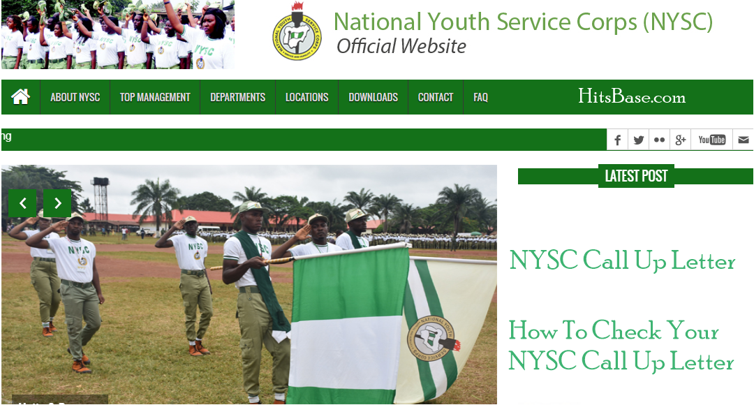 NYSC Call Up Letter
