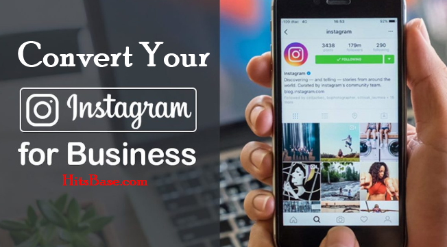 convert Instagram to business account