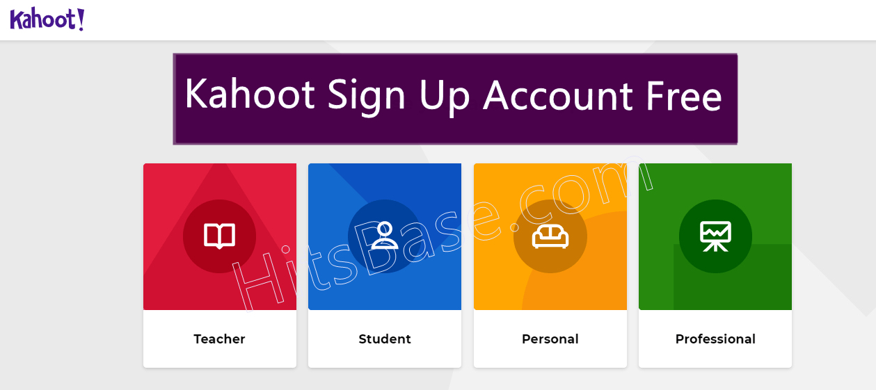 Kahoot Sign Up Account Free